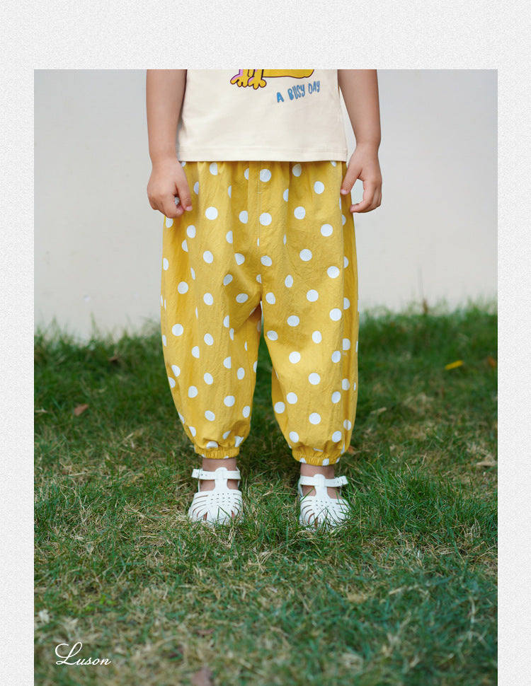 Kids Summer 2020 New Polka Dot Shorts for Girls
