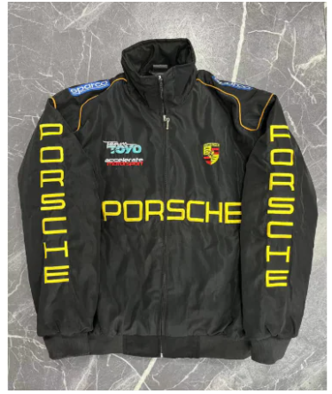 F1 Racing Jacket - Vintage Style Embroidered Outerwear