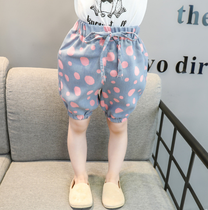 Kids Summer 2020 New Polka Dot Shorts for Girls